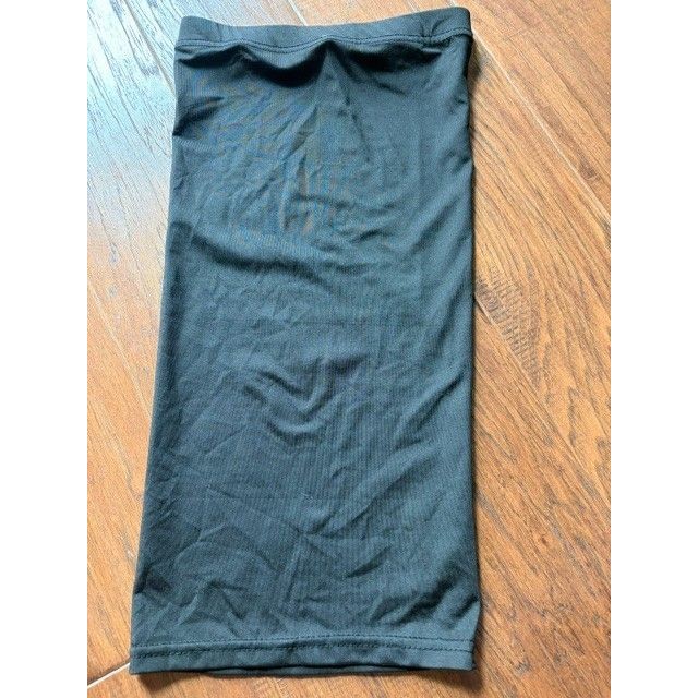 Black Stretch Neck Gaiter / Face Cover One Size